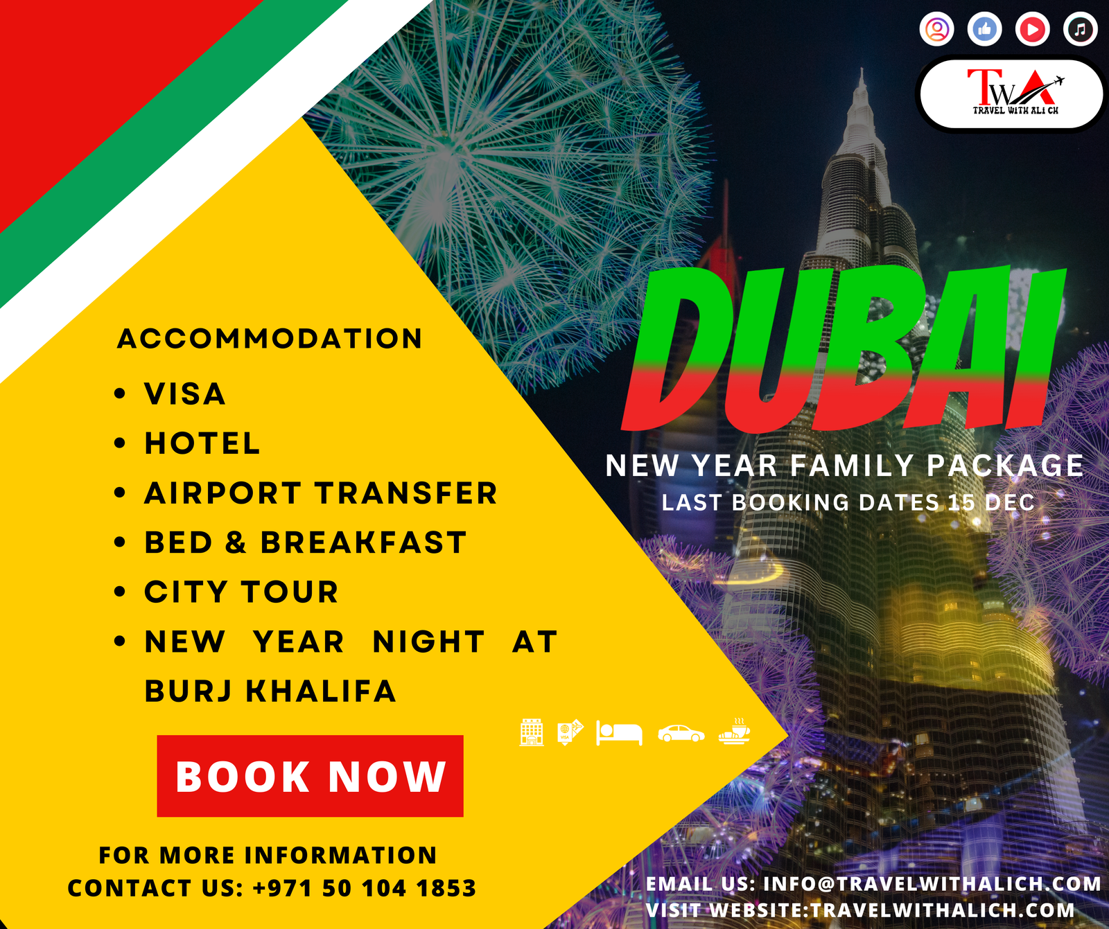 Dubai New Year Family Getaway